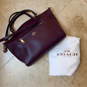 Coach Prairie Satchel F79997 Dark Berry, excellent condition, original owner
